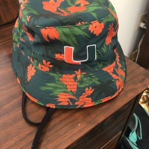 university of miami bucket hat